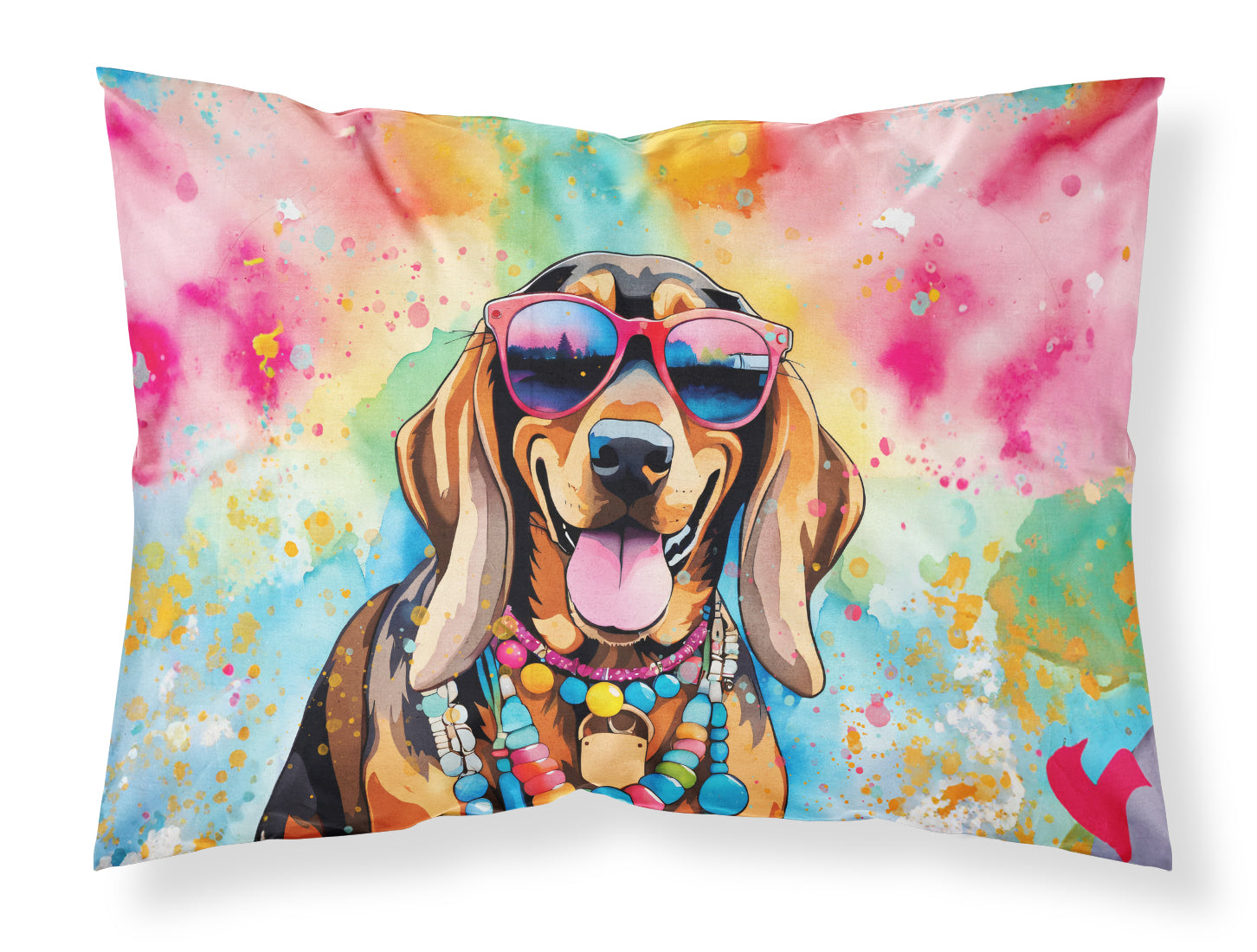 Buy this Doberman Pinscher Hippie Dawg Standard Pillowcase