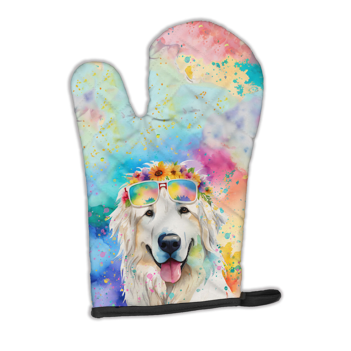 Buy this Great Pyrenees Hippie Dawg Oven Mitt