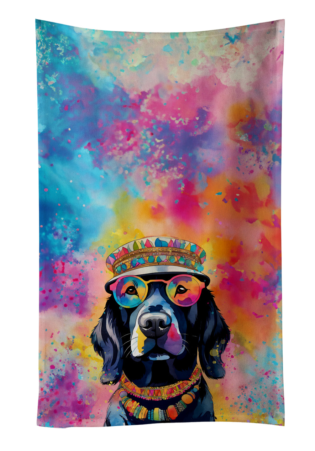 Buy this Black Labrador Hippie Dawg Kitchen Towel