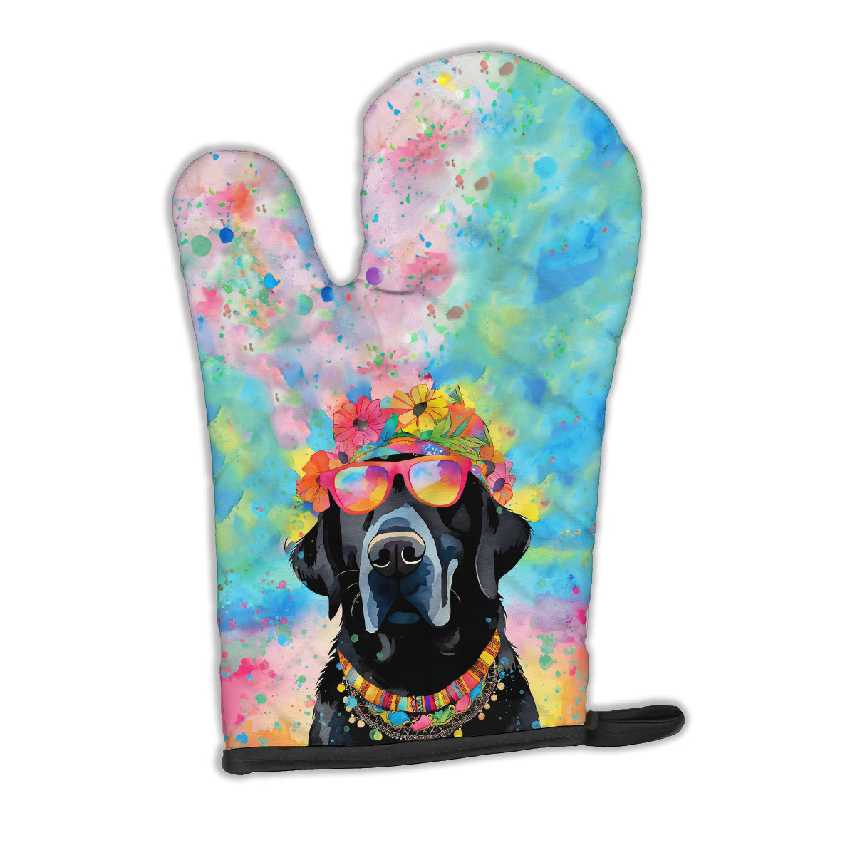Buy this Black Labrador Hippie Dawg Oven Mitt