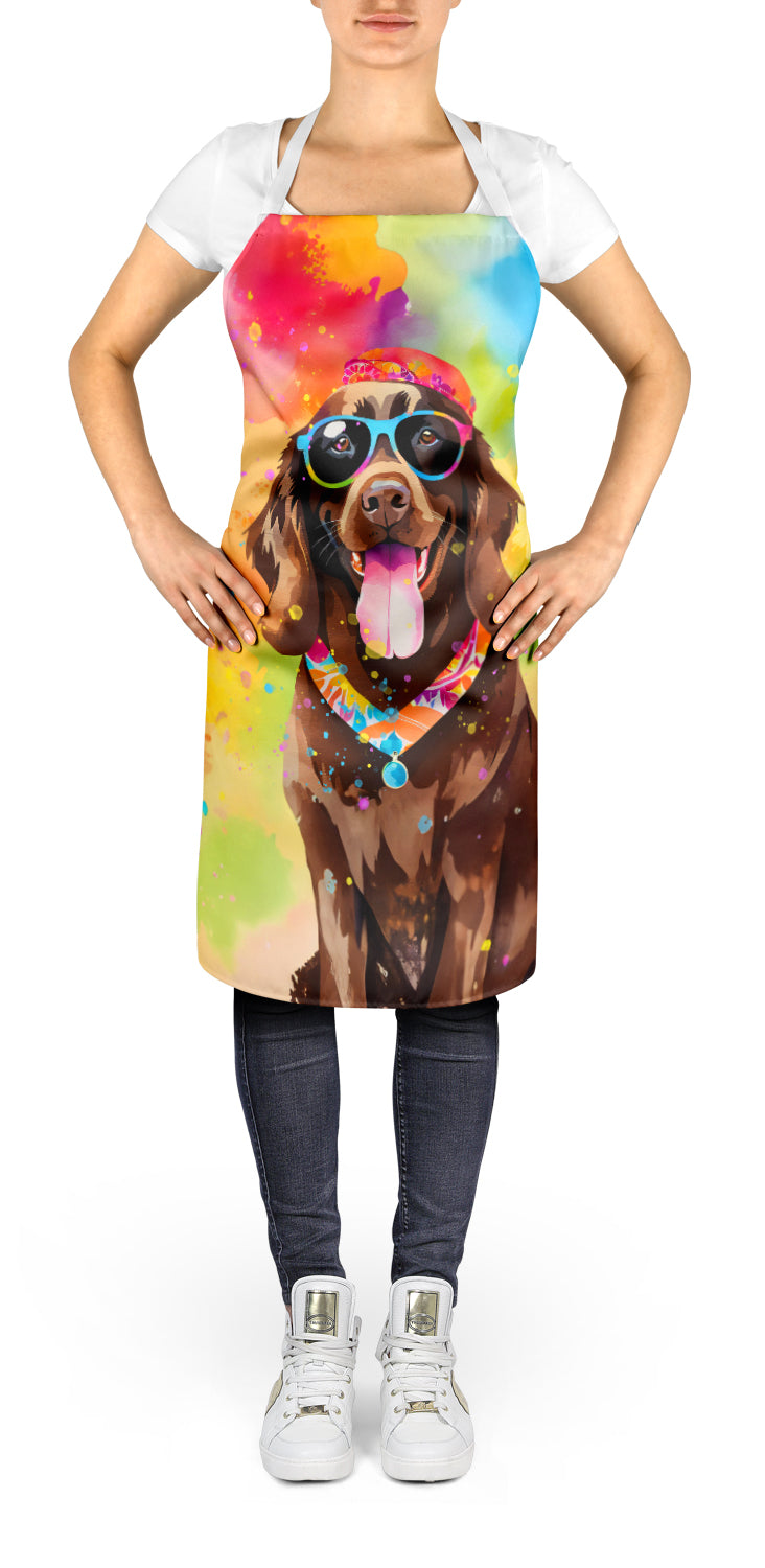 Chocolate Labrador Hippie Dawg Apron