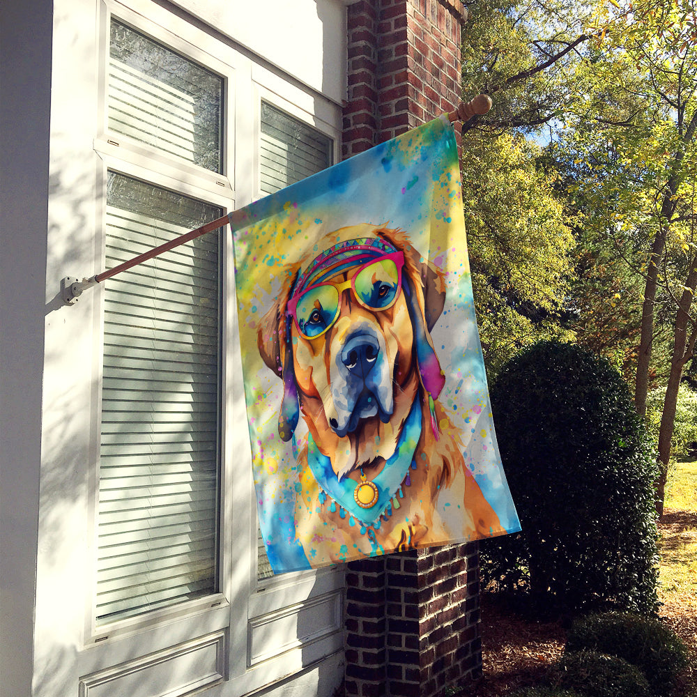 Buy this Mastiff Hippie Dawg House Flag