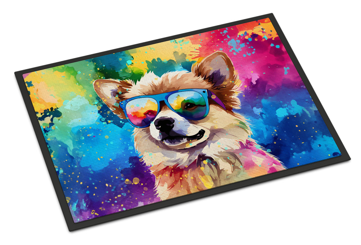 Buy this Pomeranian Hippie Dawg Doormat