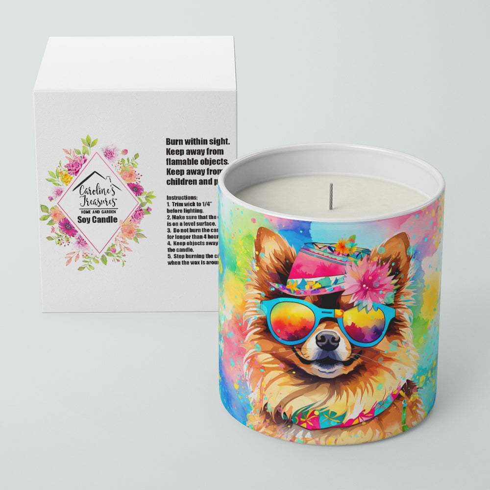 Buy this Pomeranian Hippie Dawg Decorative Soy Candle