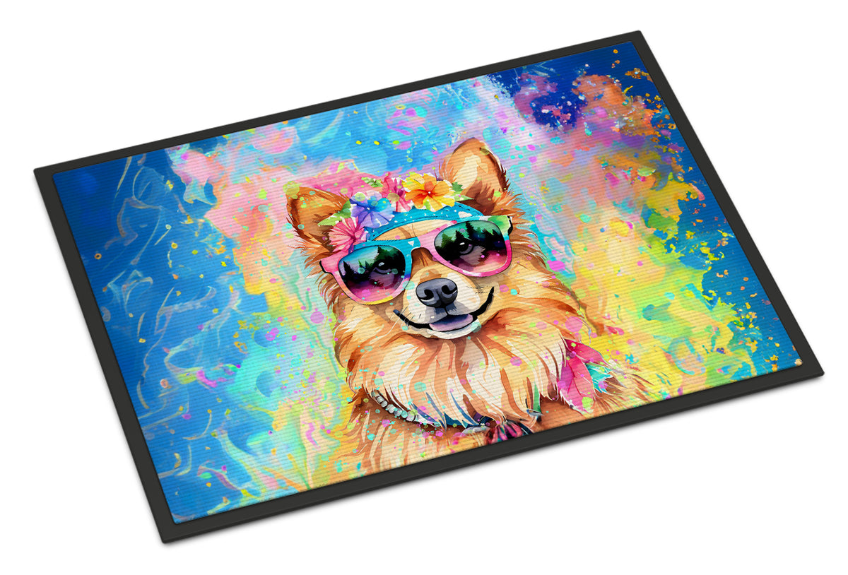 Buy this Pomeranian Hippie Dawg Doormat
