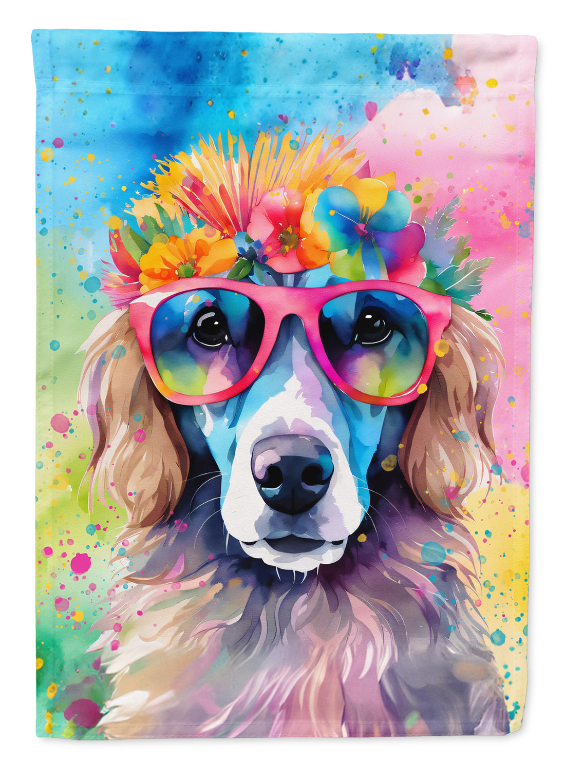 Buy this Poodle Hippie Dawg Garden Flag