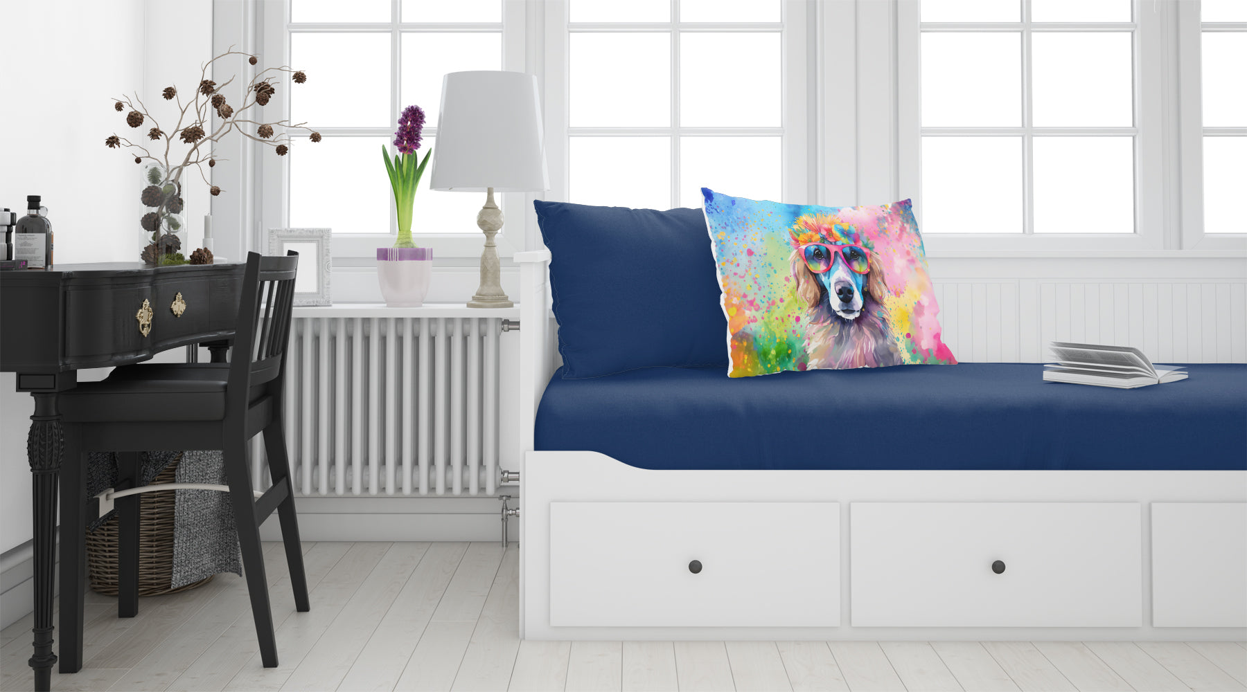 Buy this Poodle Hippie Dawg Standard Pillowcase