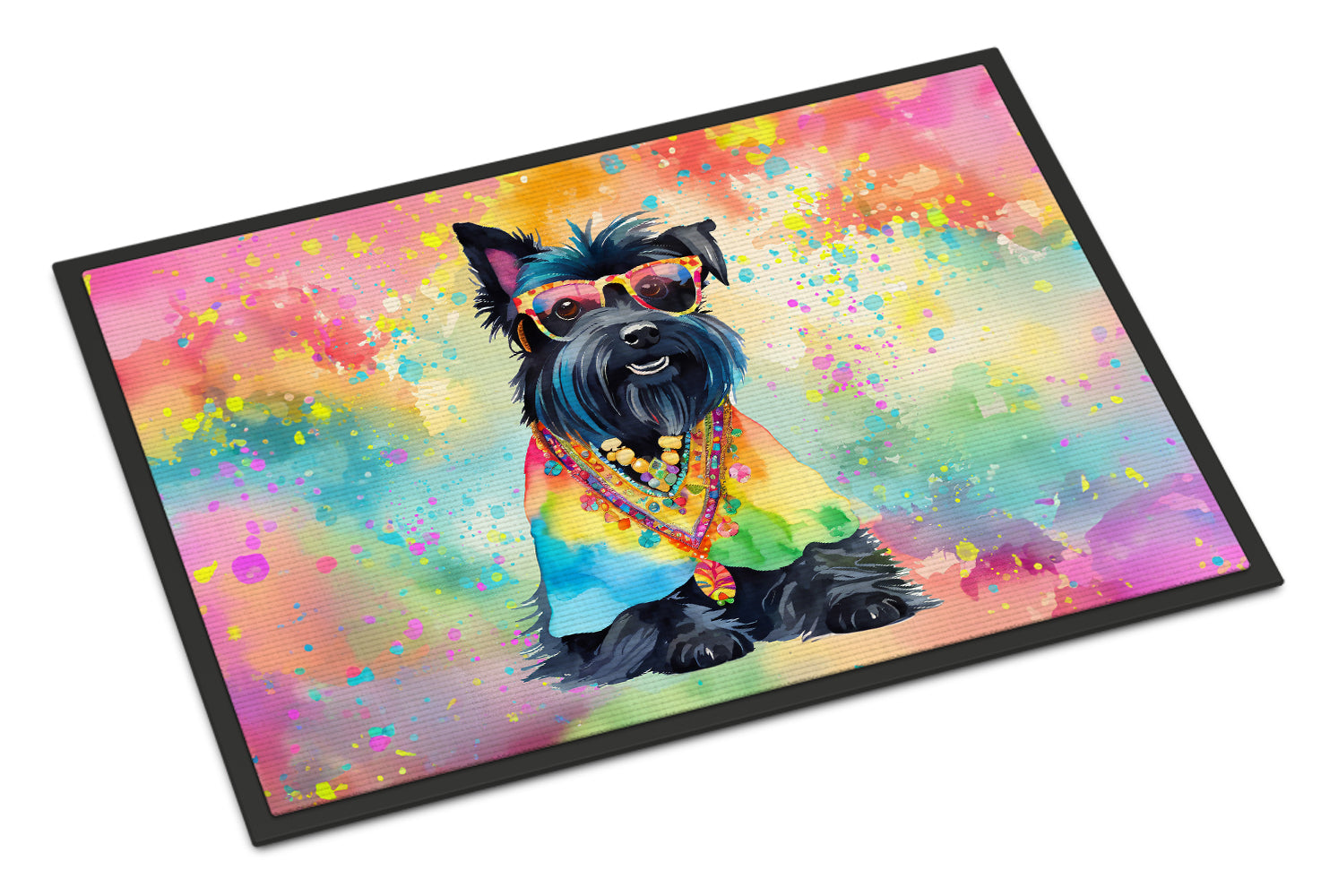 Buy this Scottish Terrier Hippie Dawg Doormat
