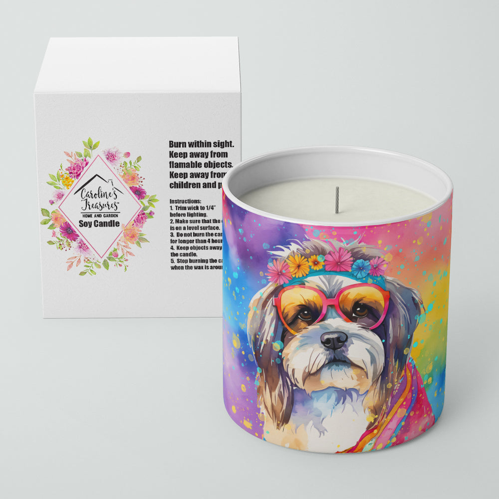 Buy this Shih Tzu Hippie Dawg Decorative Soy Candle