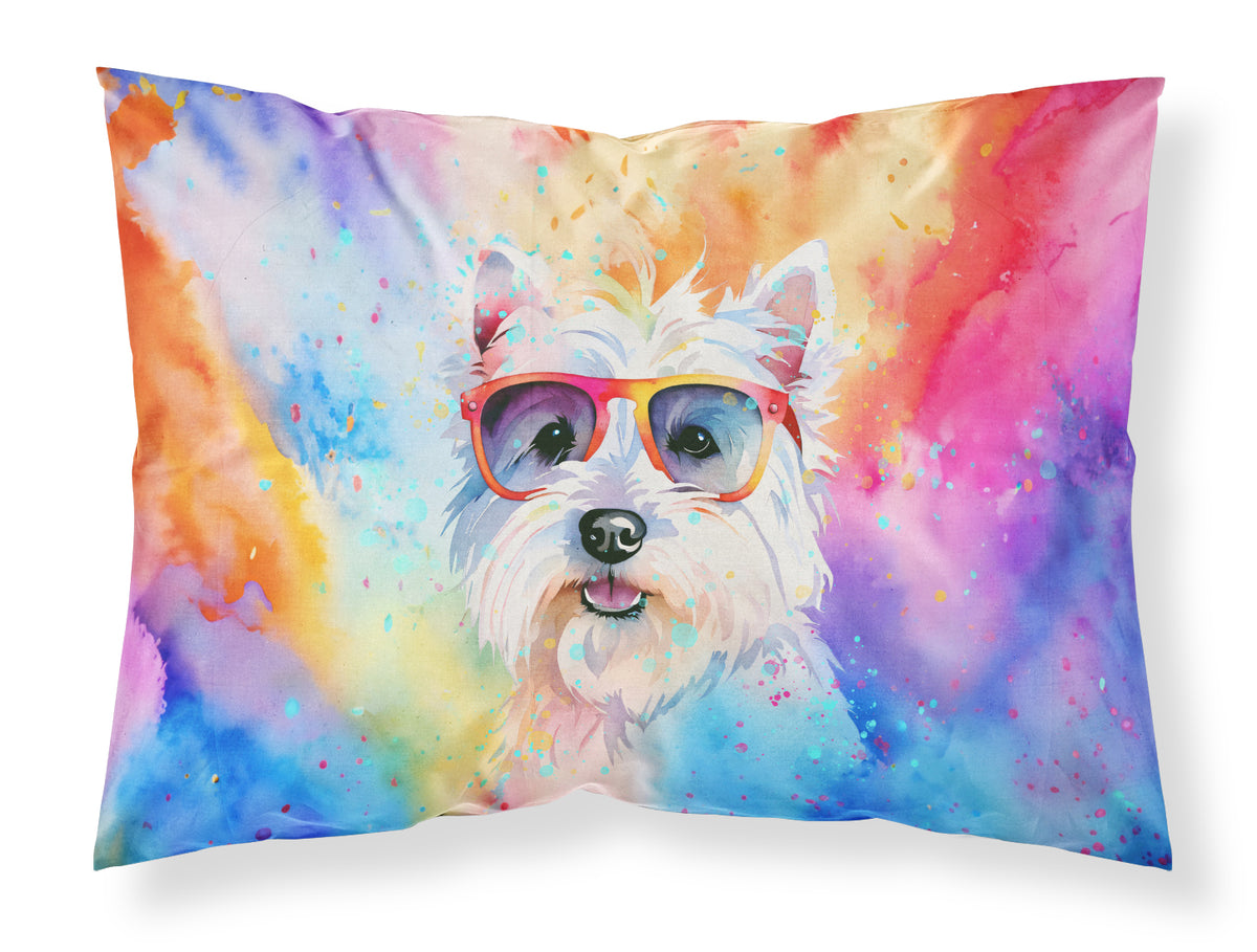 Buy this Westie Hippie Dawg Standard Pillowcase