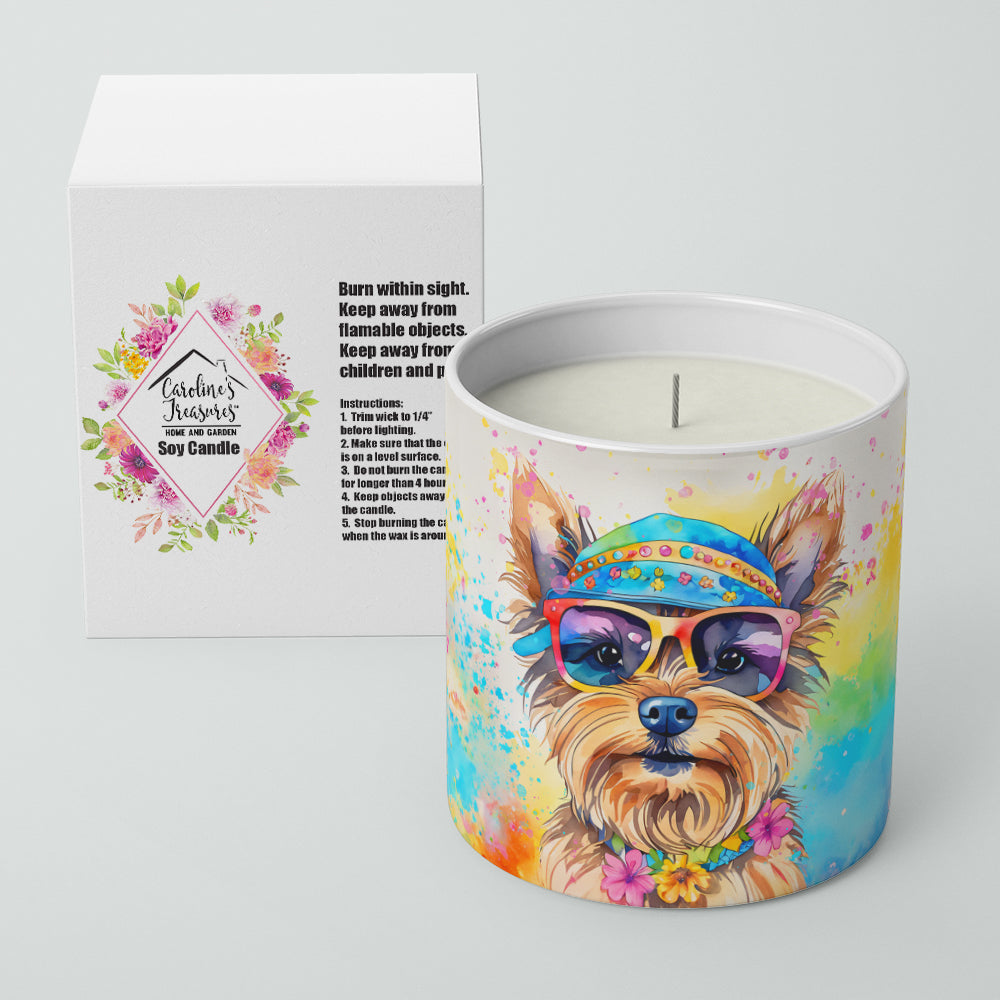 Buy this Yorkshire Terrier Hippie Dawg Decorative Soy Candle