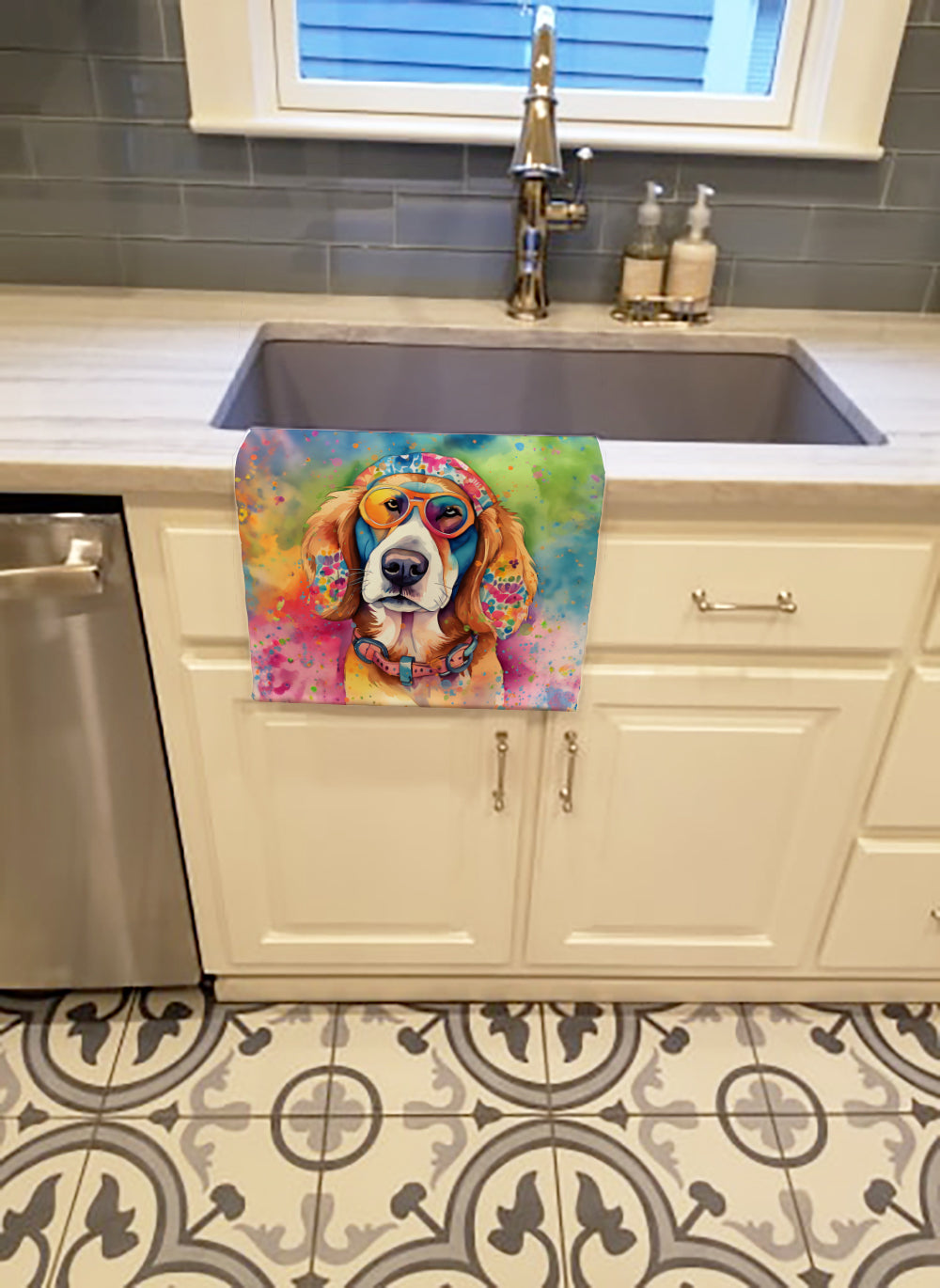 Hippie Dawg Kitchen Towel