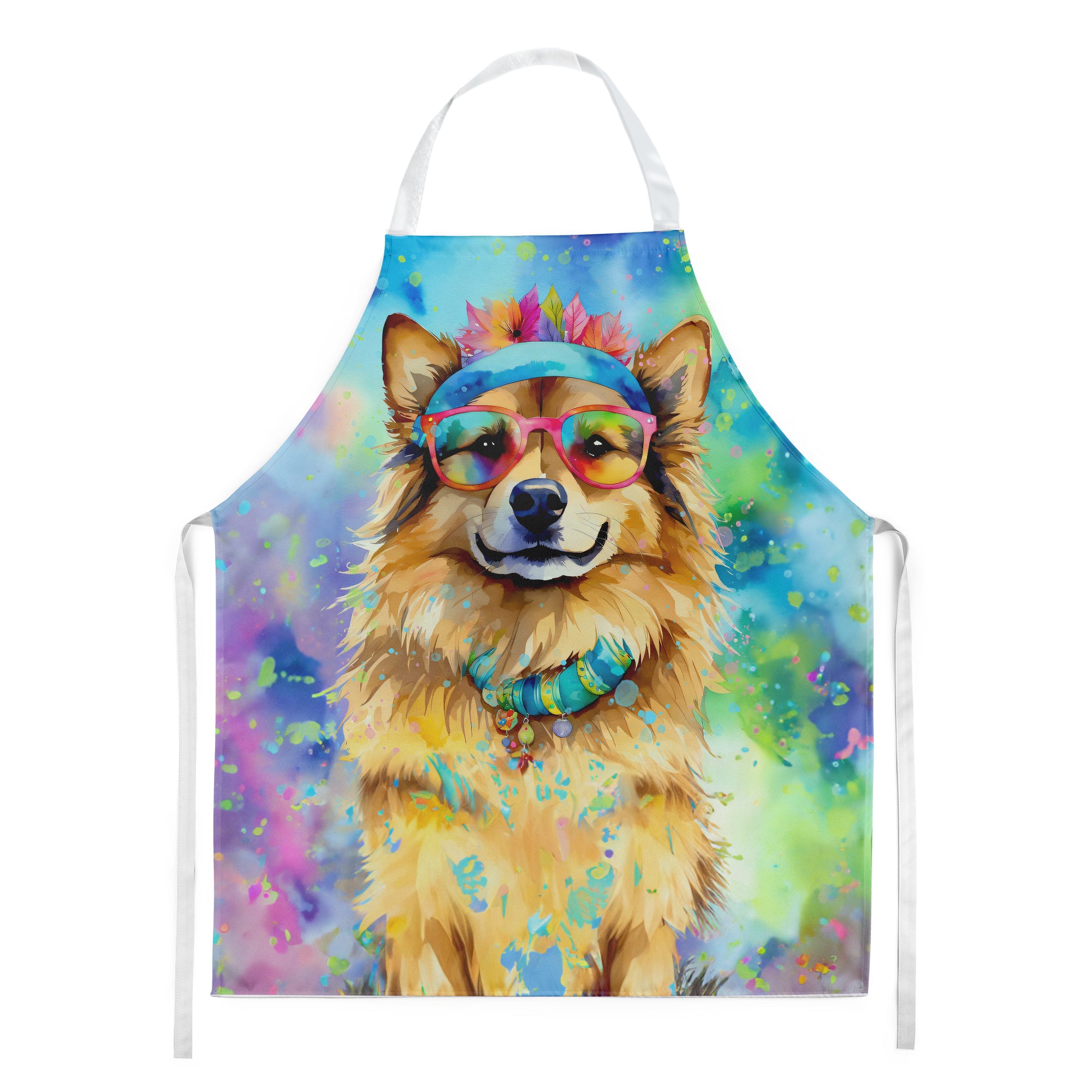 Caroline's Treasures Hippie Dawg Apron – Artist-Designed Kitchen, BBQ & Craft Apron