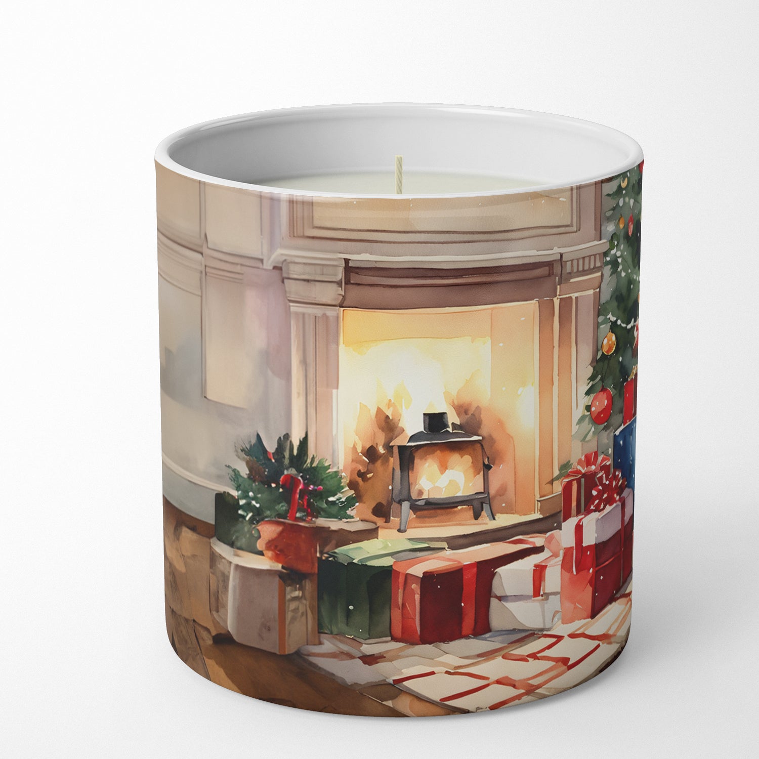 Akita Cozy Christmas Decorative Soy Candle