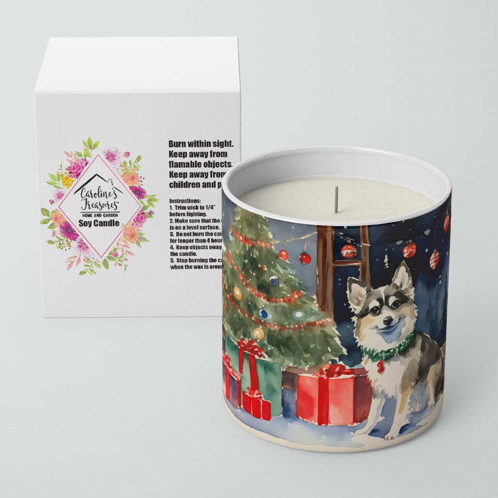 Buy this Alaskan Klee Kai Cozy Christmas Decorative Soy Candle