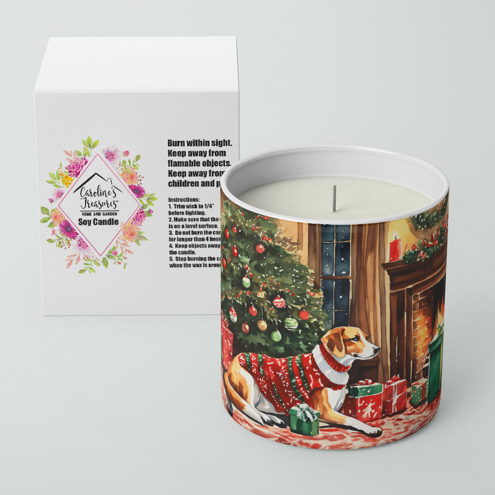 American Foxhound Cozy Christmas Decorative Soy Candle