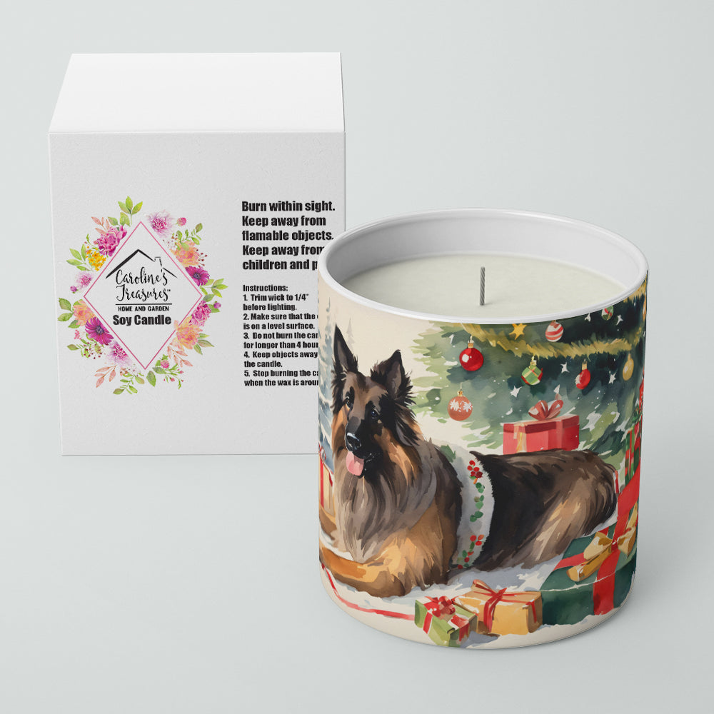 Buy this Belgian Tervuren Cozy Christmas Decorative Soy Candle