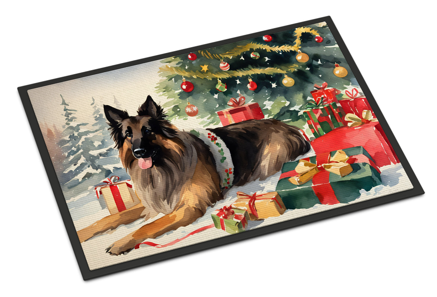 Buy this Belgian Tervuren Cozy Christmas Doormat