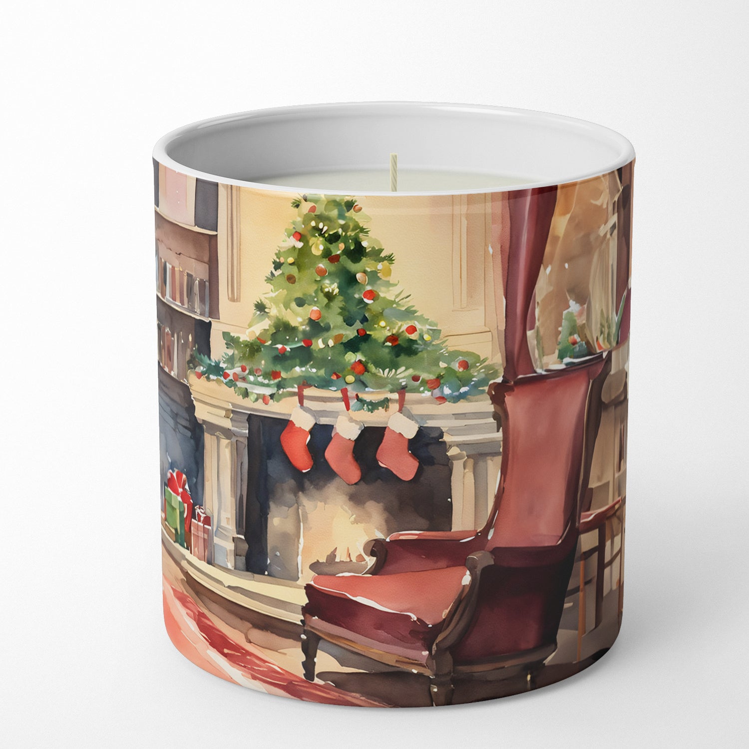 Bloodhound Cozy Christmas Decorative Soy Candle