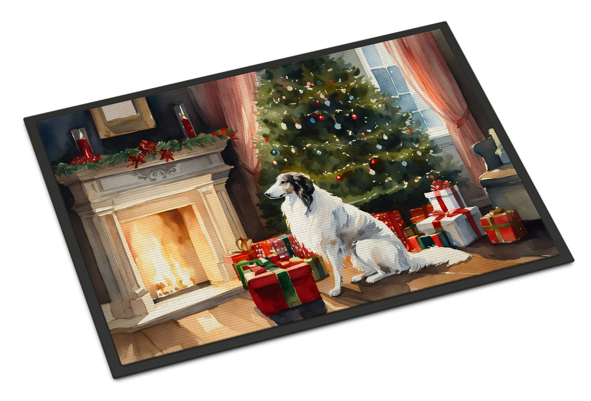 Buy this Borzoi Cozy Christmas Doormat