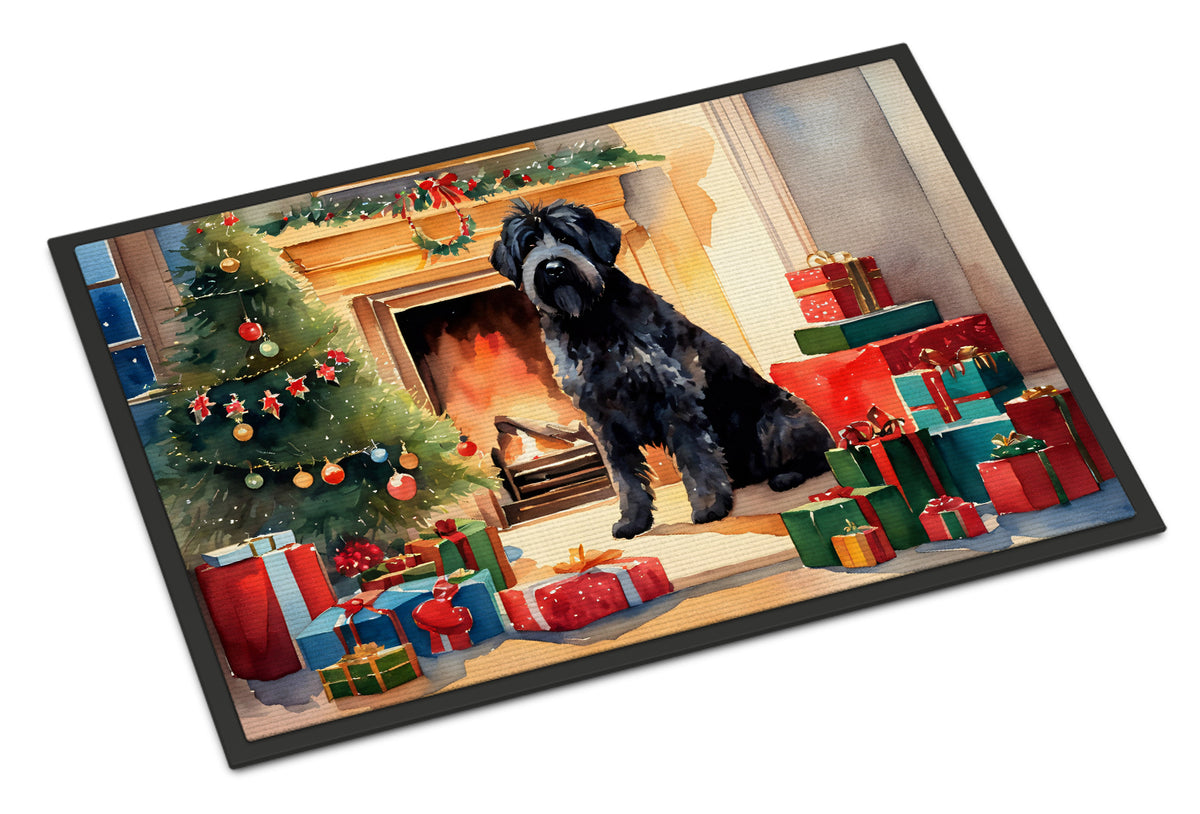 Buy this Bouvier des Flandres Cozy Christmas Doormat
