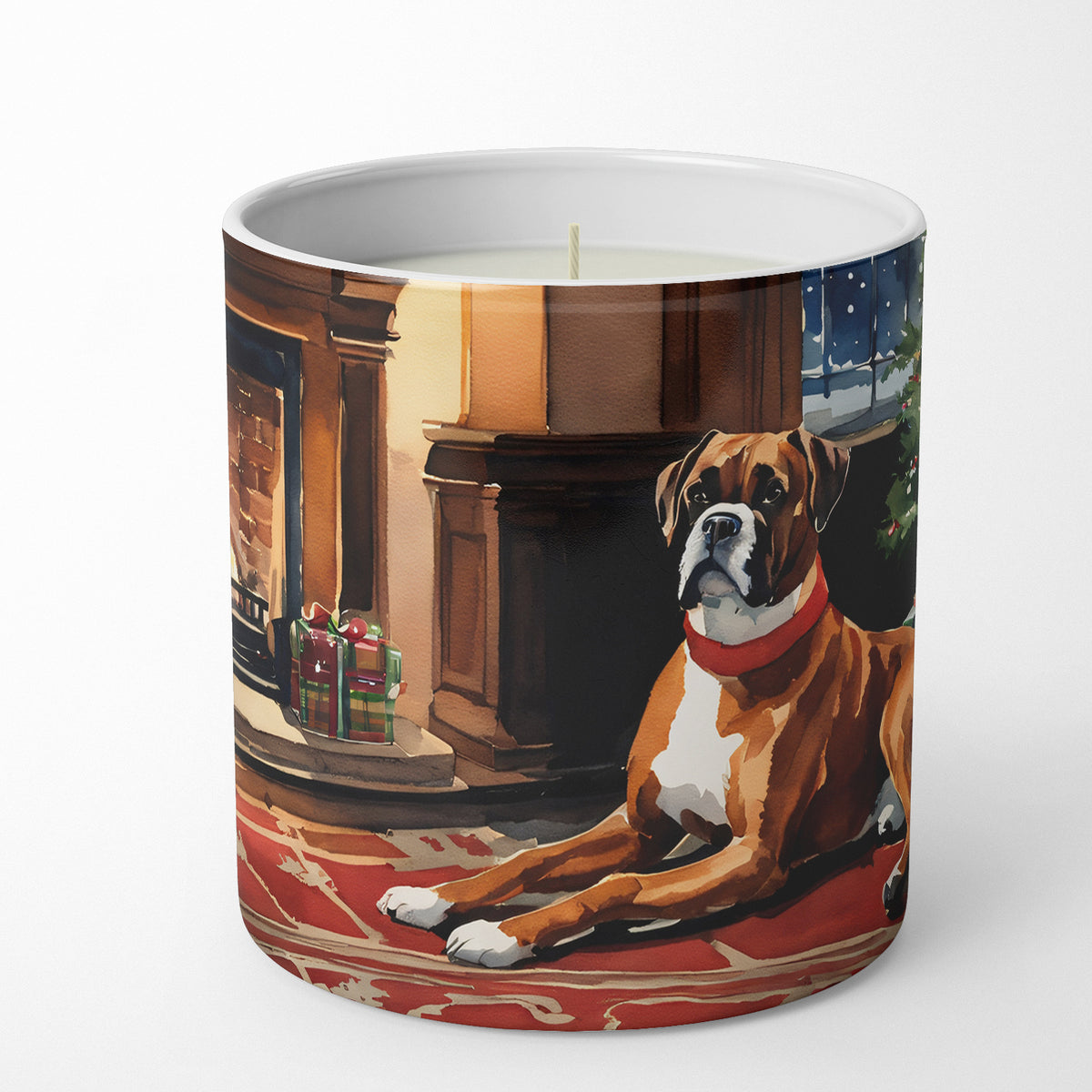 Buy this Boxer Cozy Christmas Decorative Soy Candle