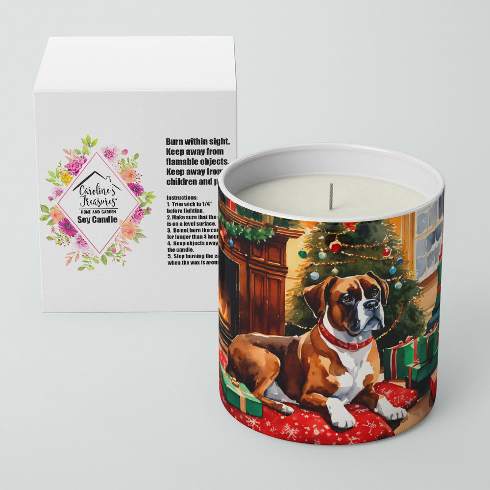 Buy this Boxer Cozy Christmas Decorative Soy Candle