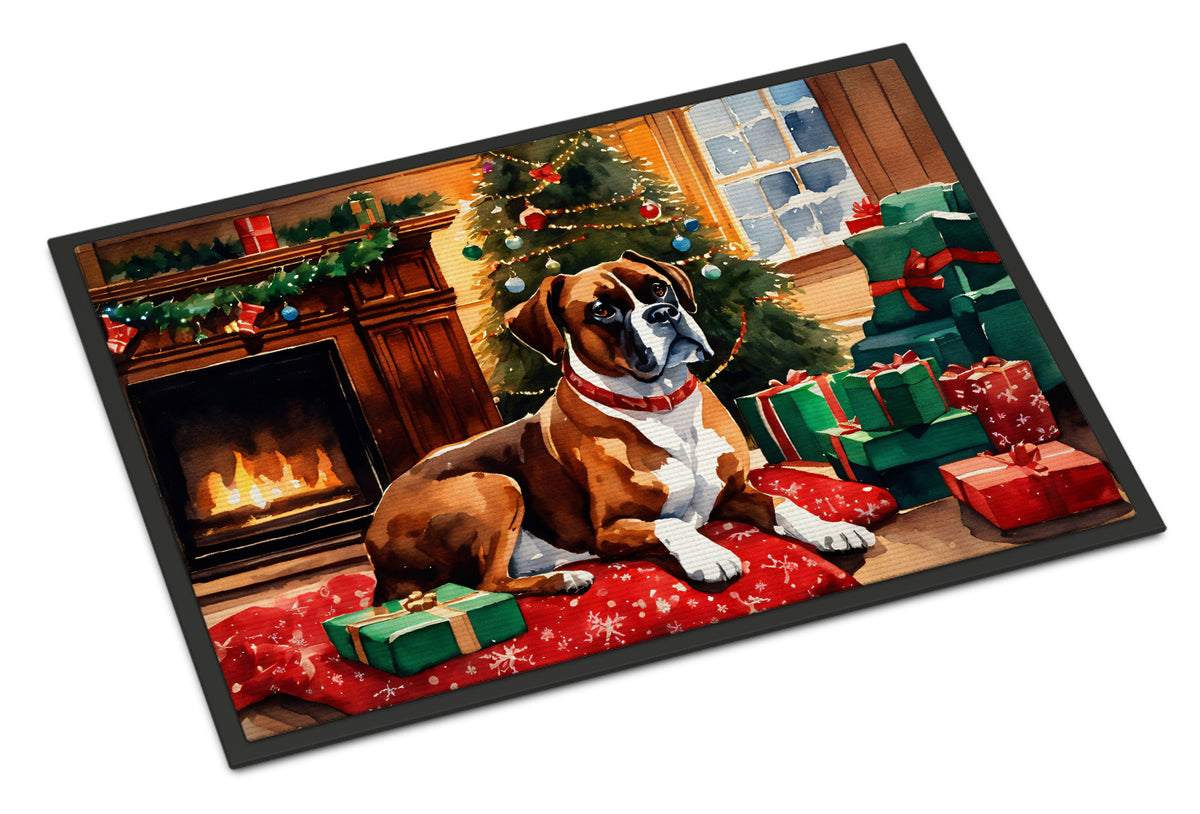 Buy this Boxer Cozy Christmas Doormat