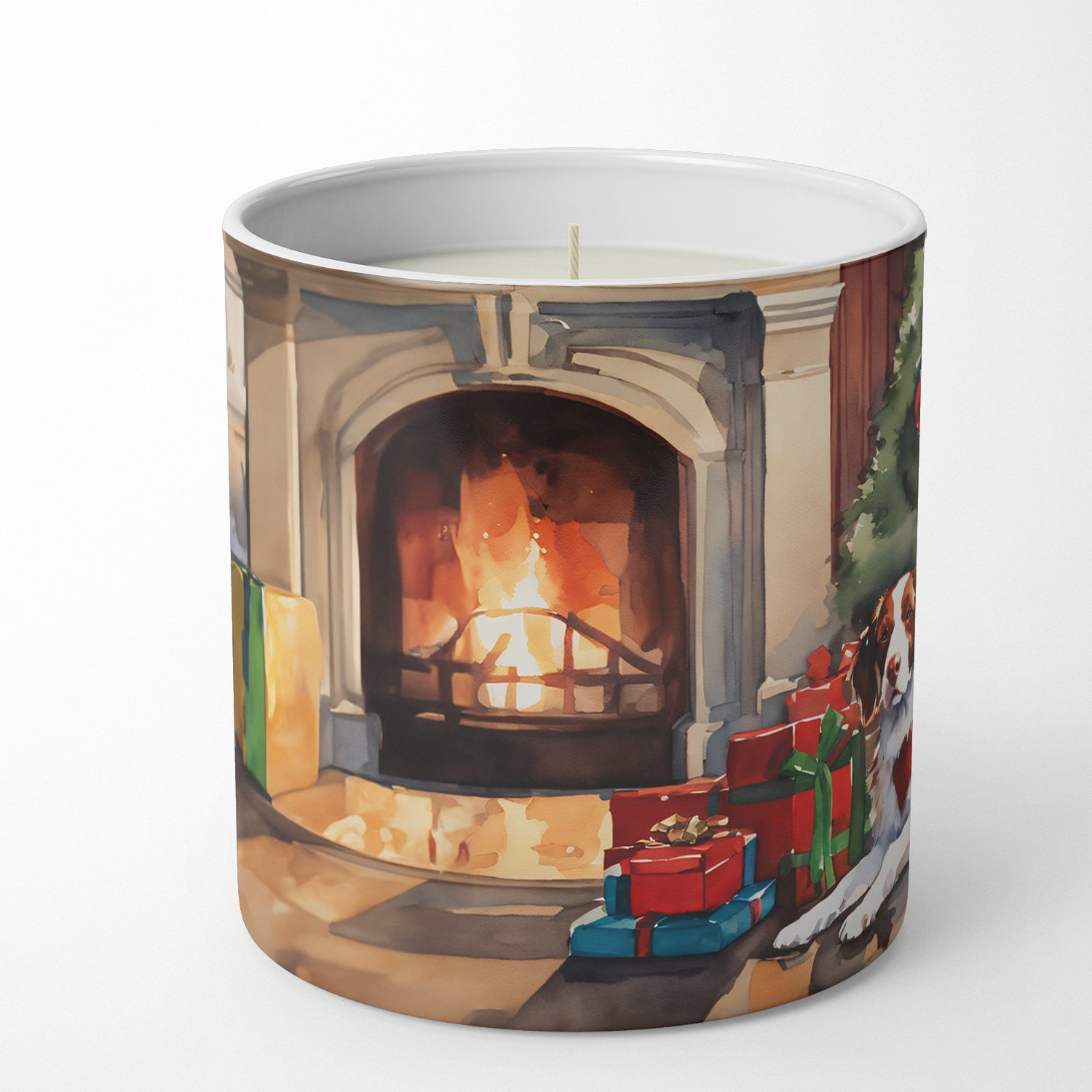 Brittany Cozy Christmas Decorative Soy Candle