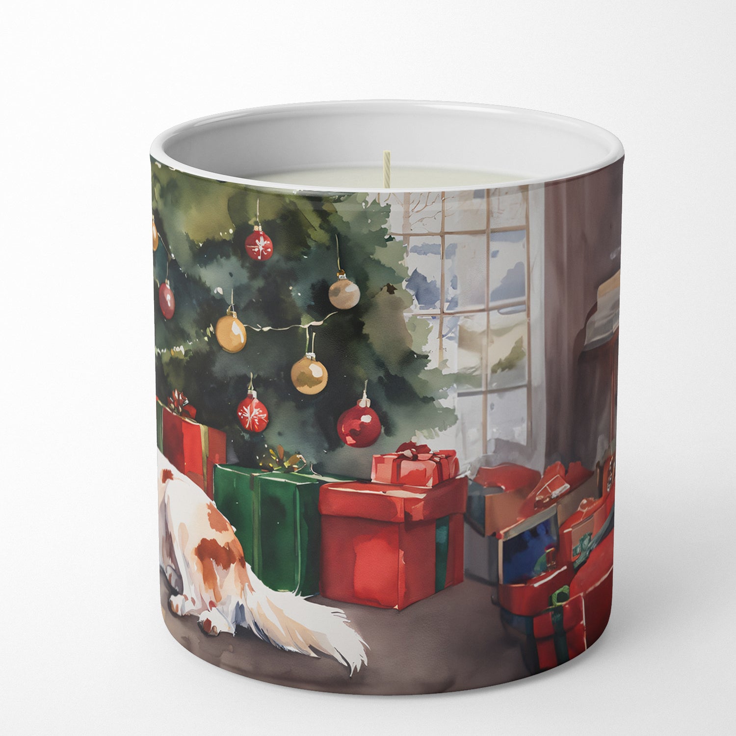 Brittany Cozy Christmas Decorative Soy Candle