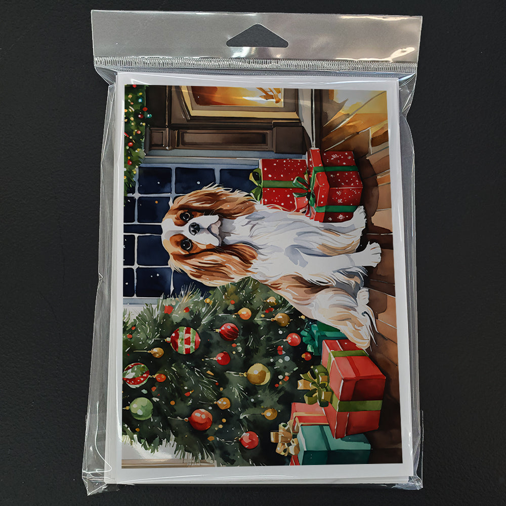 Cavalier Spaniel Cozy Christmas Greeting Cards Pack of 8