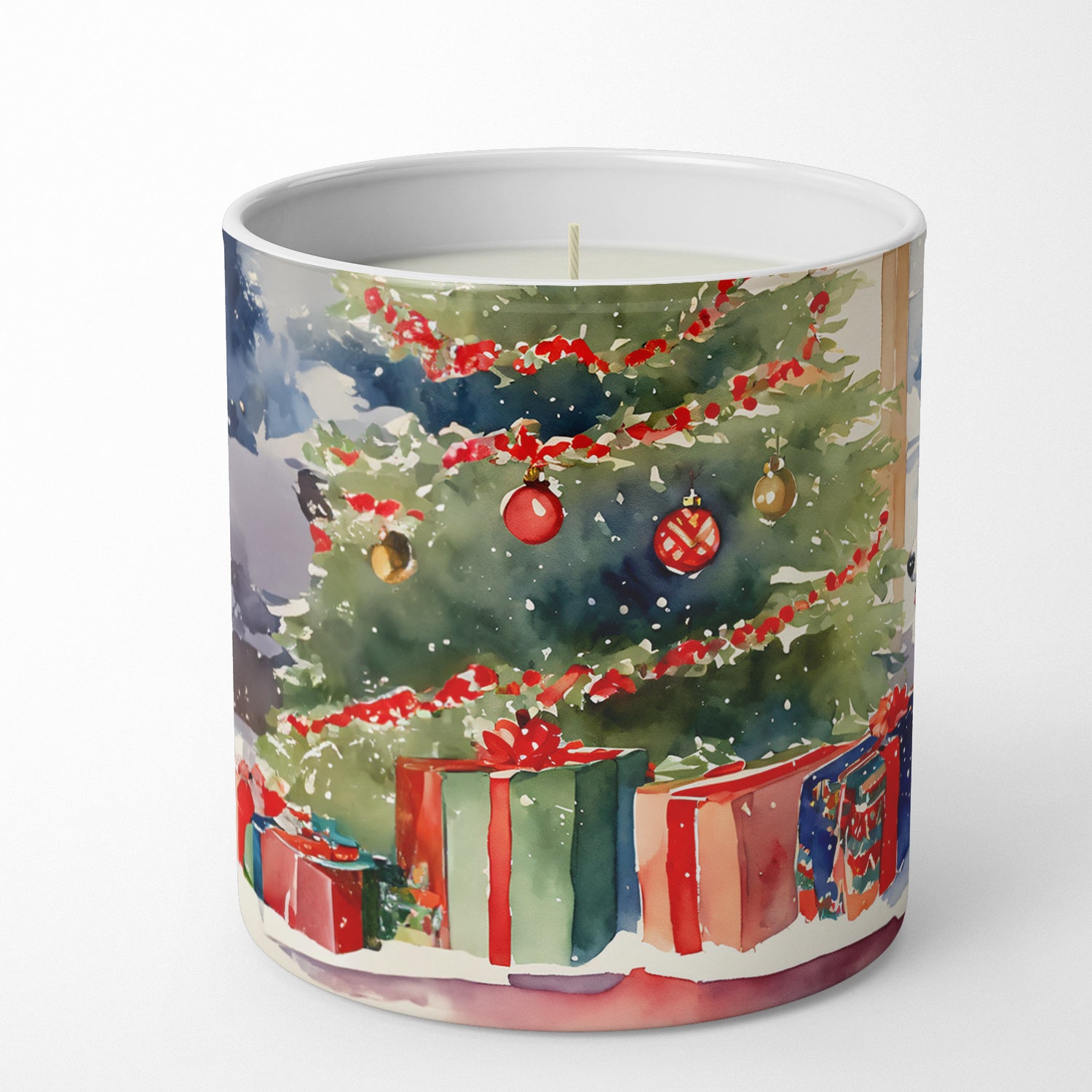 Corgi Cozy Christmas Decorative Soy Candle