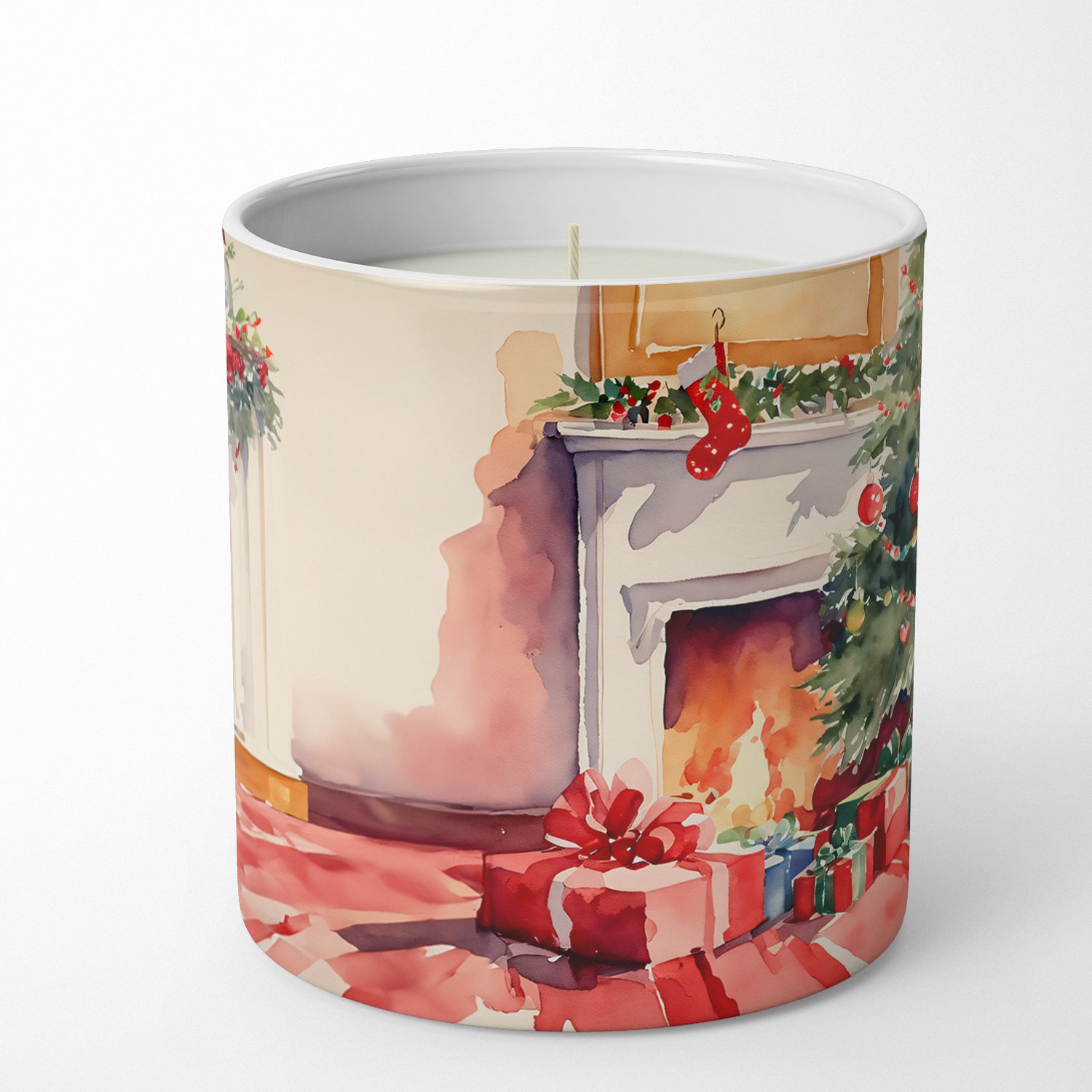 Dachshund Cozy Christmas Decorative Soy Candle