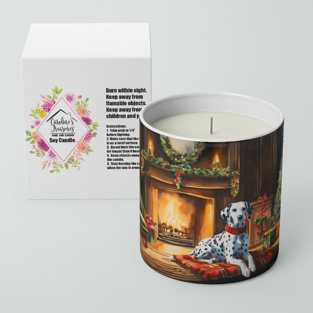 Buy this Dalmatian Cozy Christmas Decorative Soy Candle