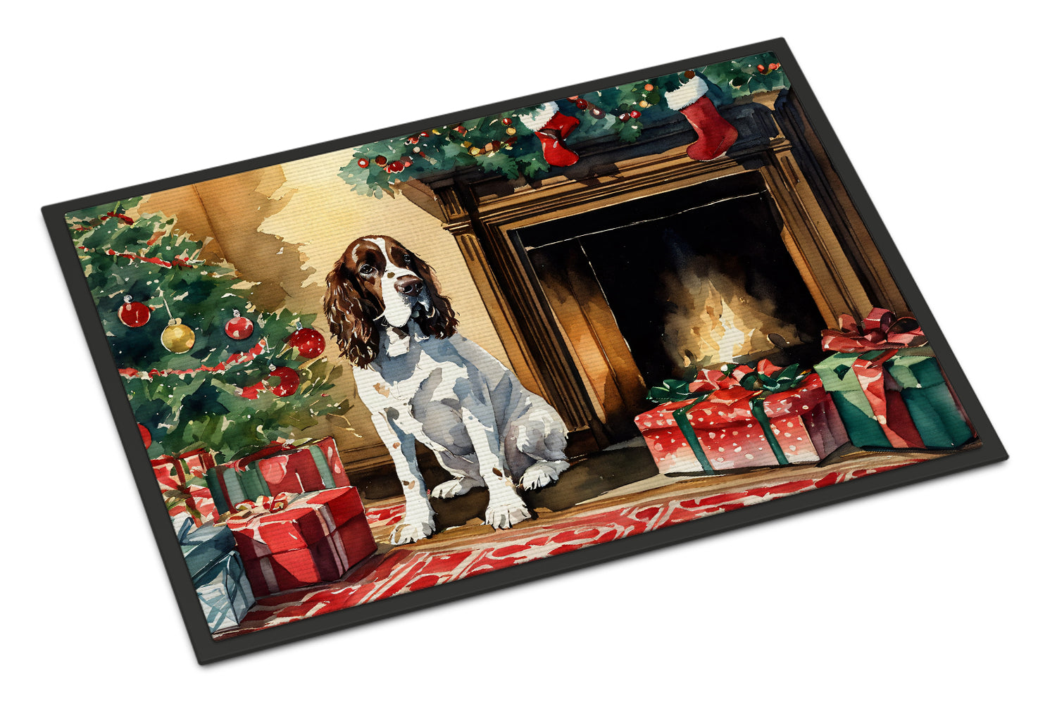 Buy this English Springer Spaniel Cozy Christmas Doormat