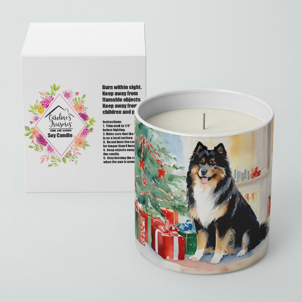 Finnish Lapphund Cozy Christmas Decorative Soy Candle