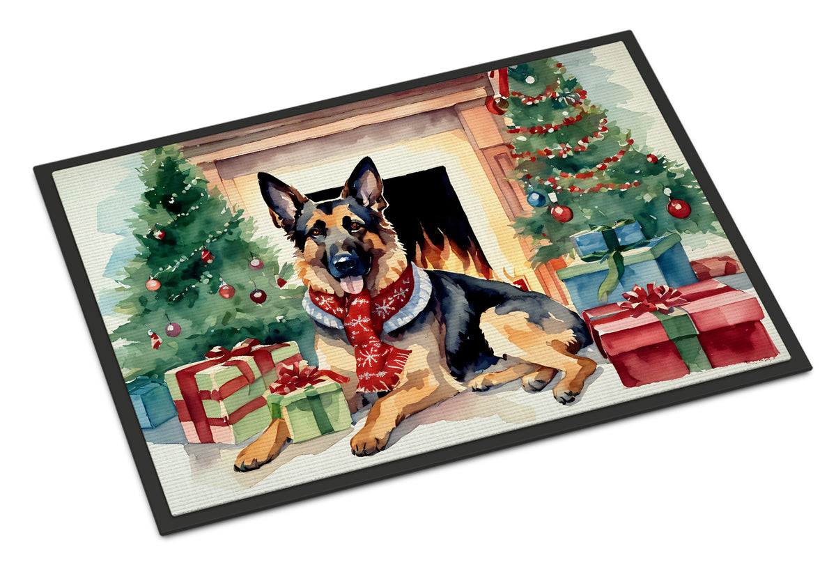 Buy this German Shepherd Cozy Christmas Doormat
