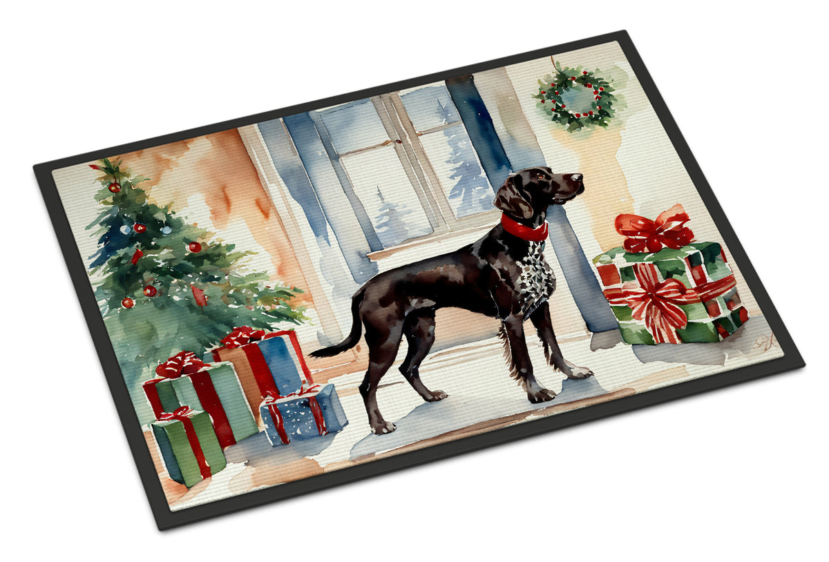 Buy this German Shorthaired Pointer Cozy Christmas Doormat