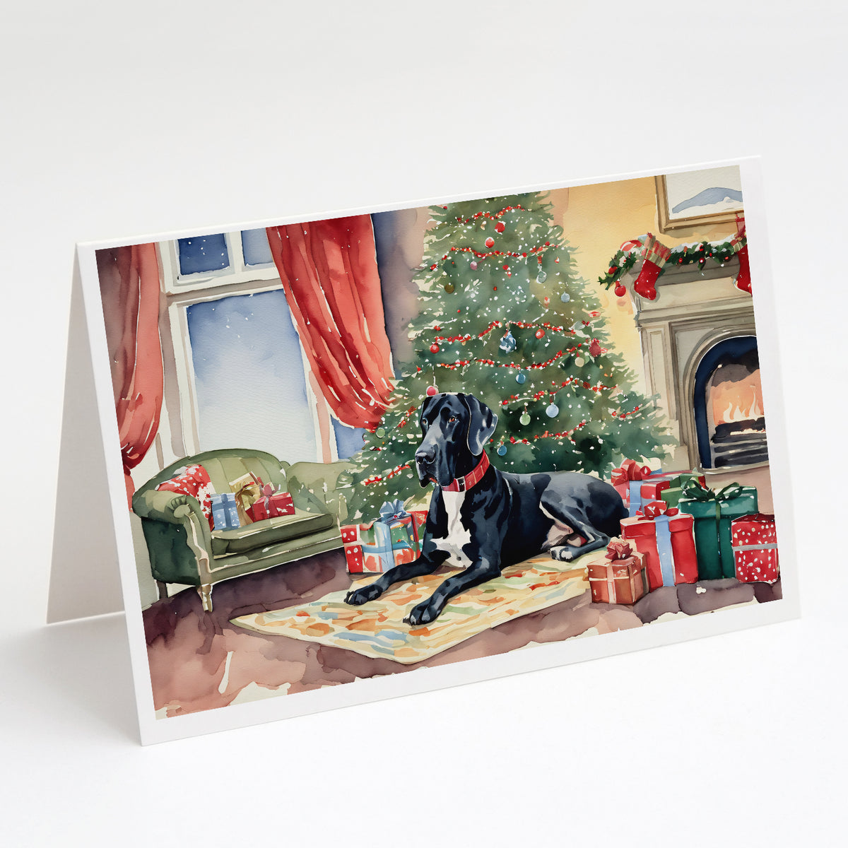 Buy this Great Dane Cozy Christmas Greeting Cards Pack of 8