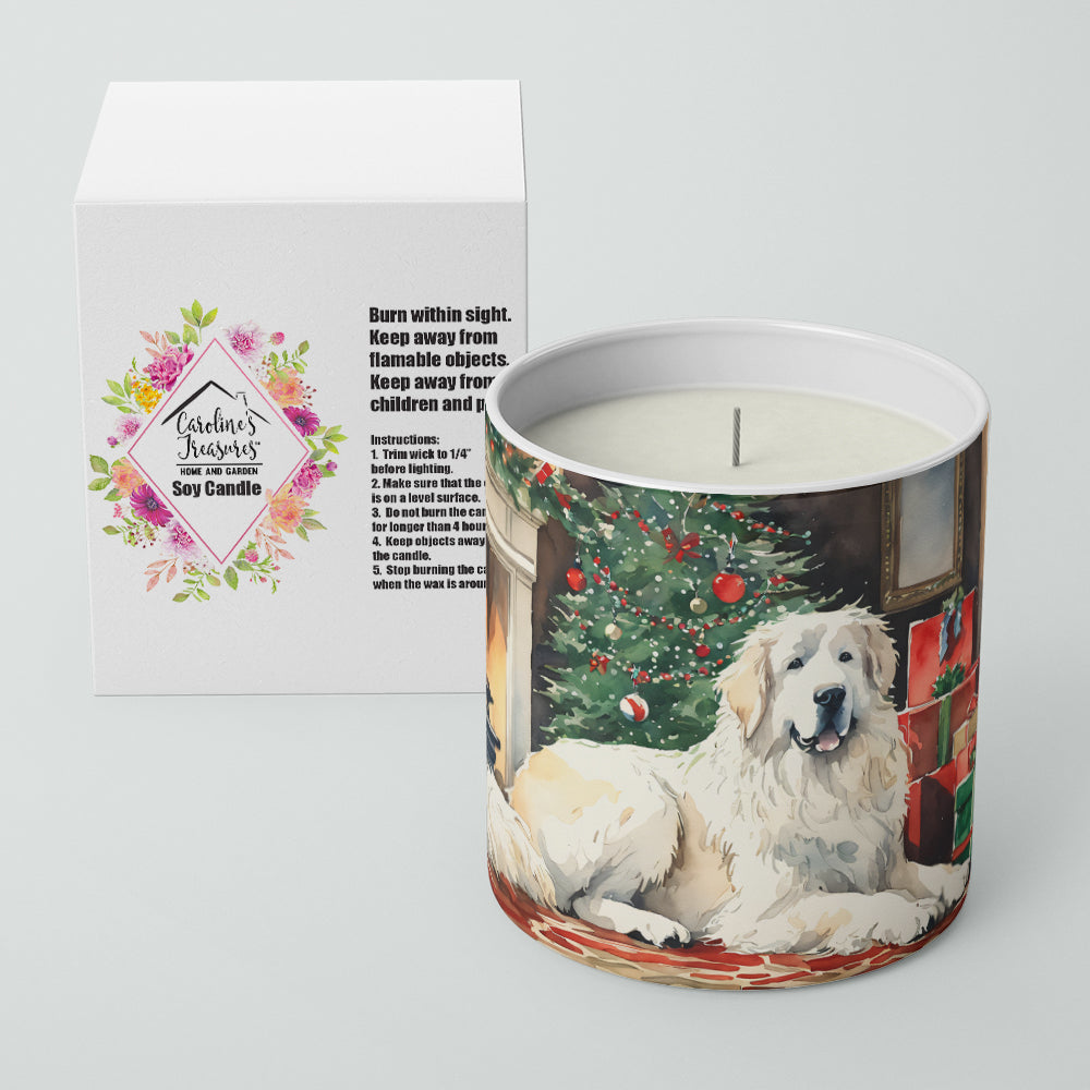 Buy this Great Pyrenees Cozy Christmas Decorative Soy Candle