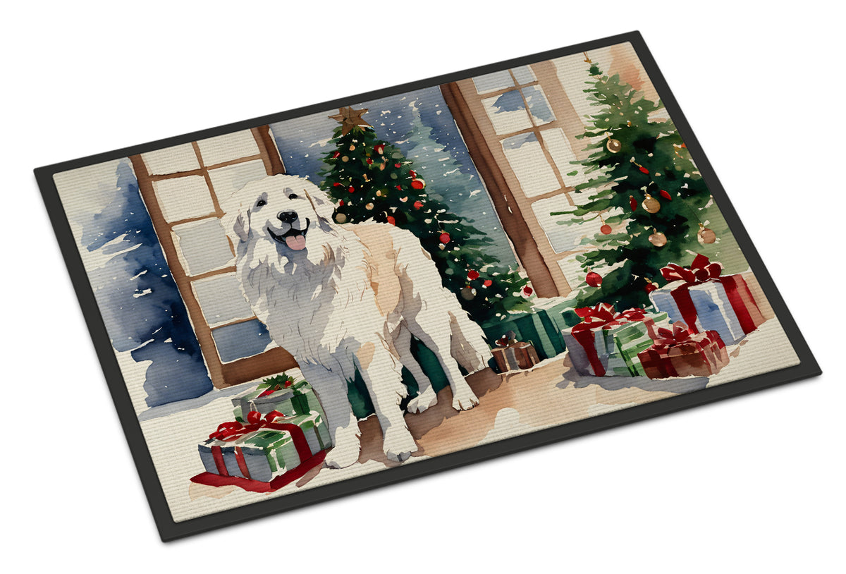 Buy this Great Pyrenees Cozy Christmas Doormat