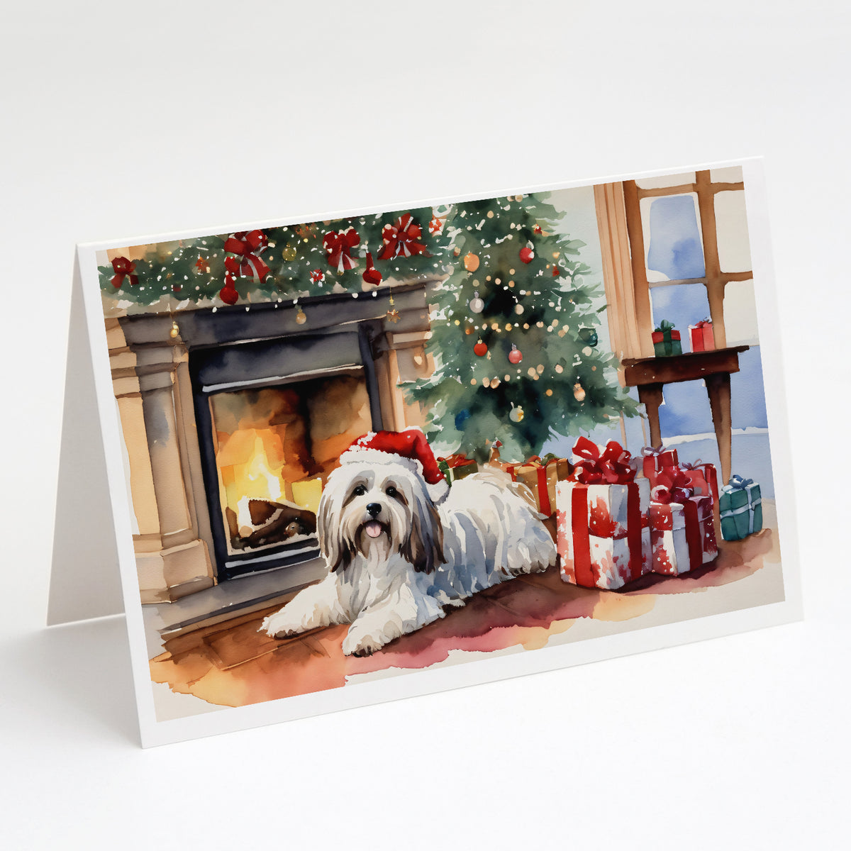 Buy this Havanese Cozy Christmas Greeting Cards Pack of 8