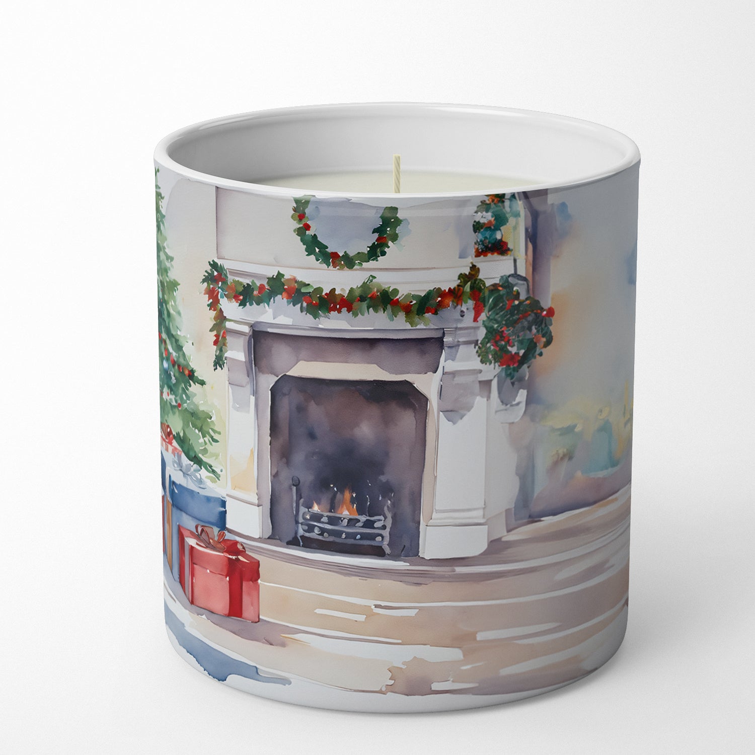 Irish Setter Cozy Christmas Decorative Soy Candle