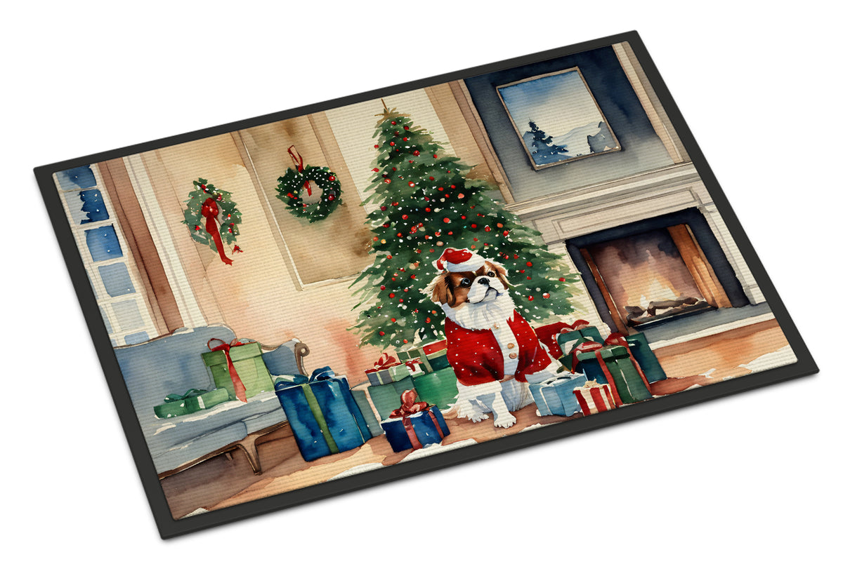 Buy this Japanese Chin Cozy Christmas Doormat