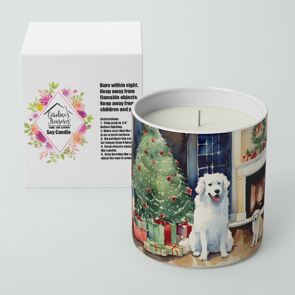 Buy this Kuvasz Cozy Christmas Decorative Soy Candle