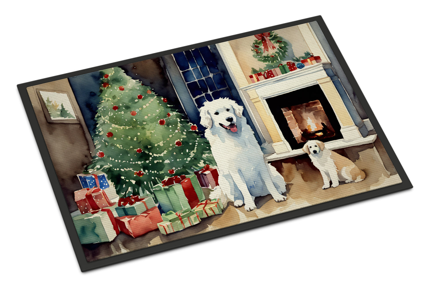 Buy this Kuvasz Cozy Christmas Doormat