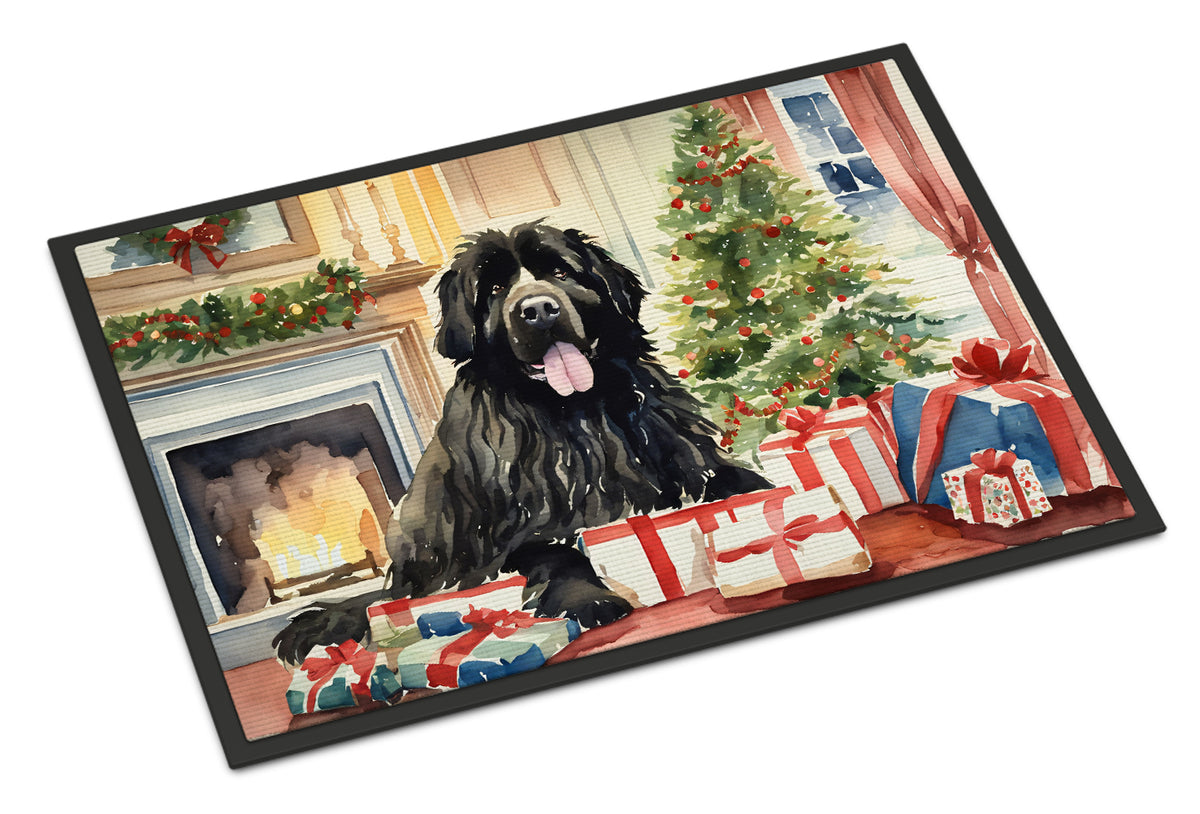Buy this Newfoundland Cozy Christmas Doormat