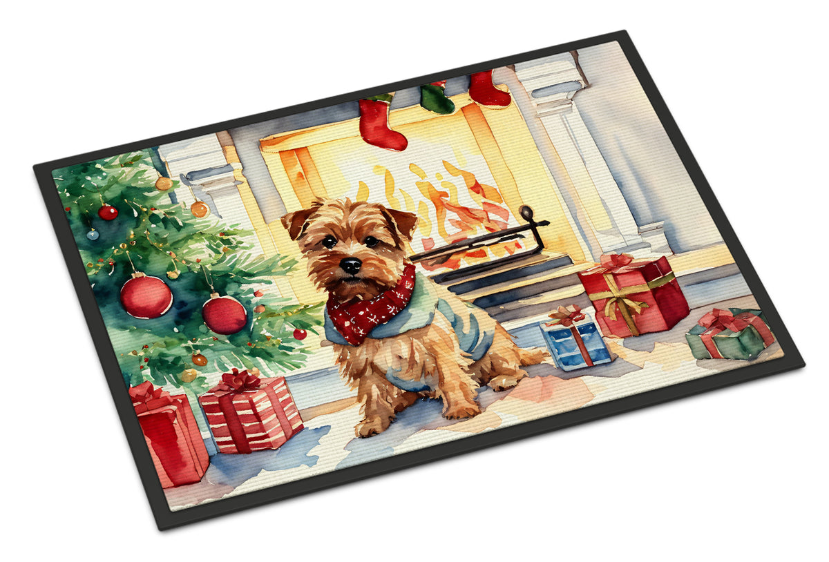 Buy this Norfolk Terrier Cozy Christmas Doormat