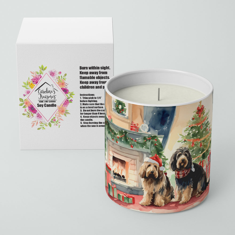 Buy this Otterhound Cozy Christmas Decorative Soy Candle