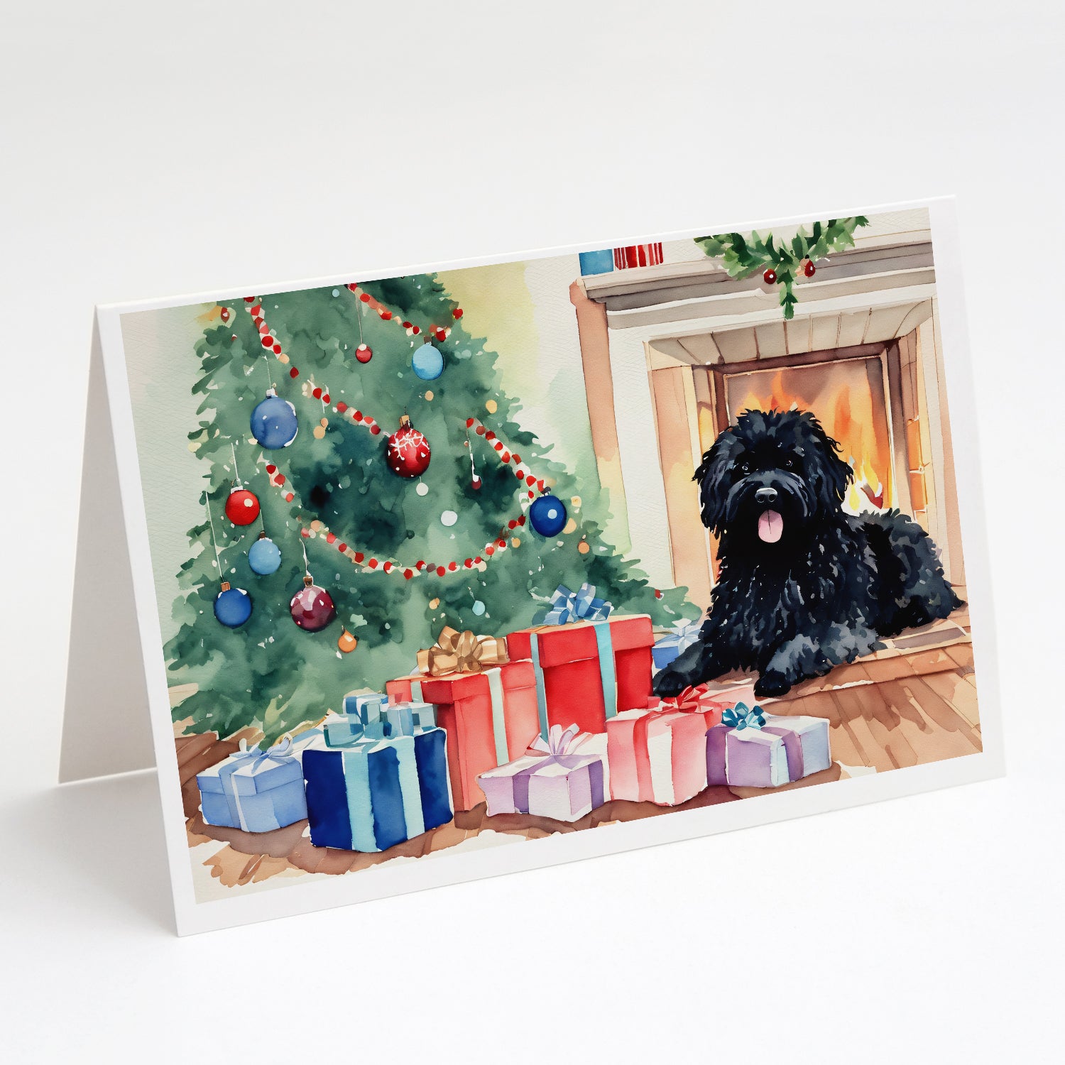 Buy this Puli Cozy Christmas Greeting Cards Pack of 8